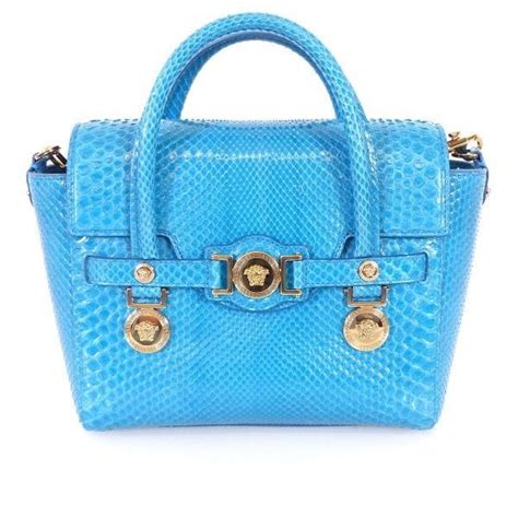 versace tasche blau|versace handbags.